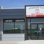 Storage City Self Storage low rates coded entry
