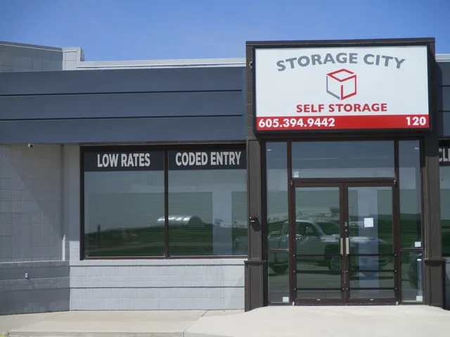 Storage City Self Storage low rates coded entry